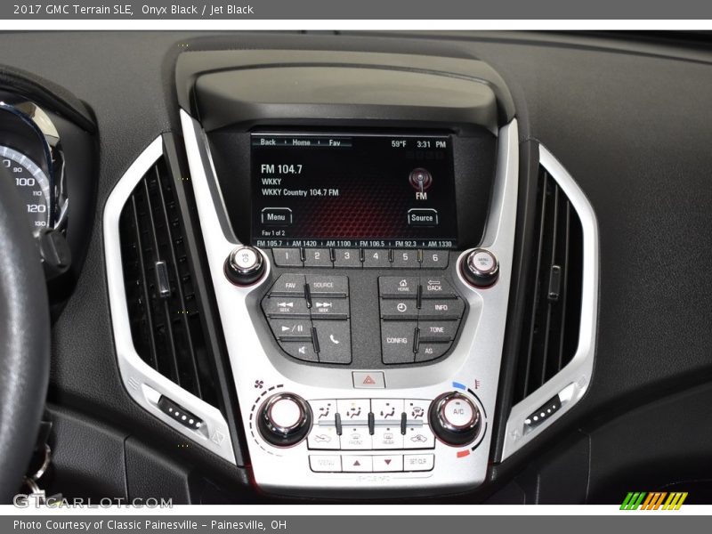 Onyx Black / Jet Black 2017 GMC Terrain SLE