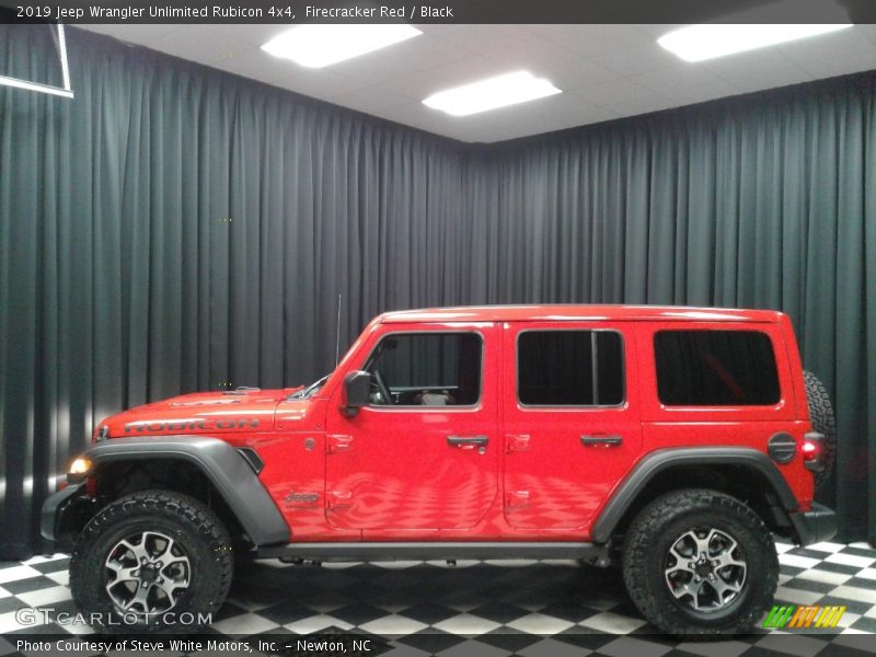 Firecracker Red / Black 2019 Jeep Wrangler Unlimited Rubicon 4x4