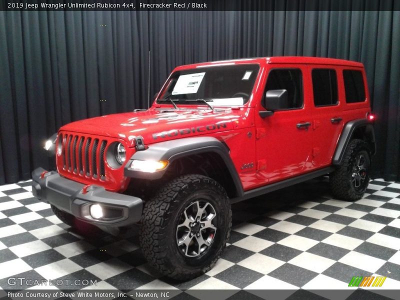 Firecracker Red / Black 2019 Jeep Wrangler Unlimited Rubicon 4x4