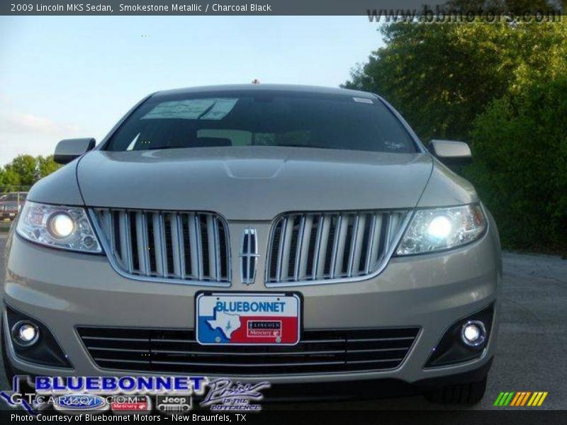 Smokestone Metallic / Charcoal Black 2009 Lincoln MKS Sedan