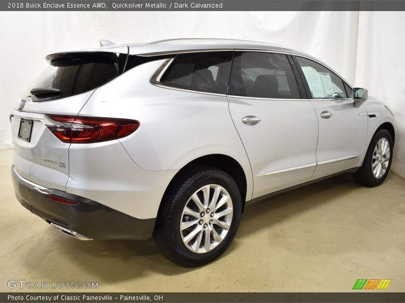 Quicksilver Metallic / Dark Galvanized 2018 Buick Enclave Essence AWD