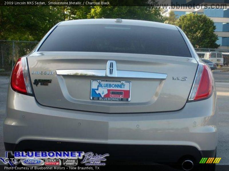 Smokestone Metallic / Charcoal Black 2009 Lincoln MKS Sedan