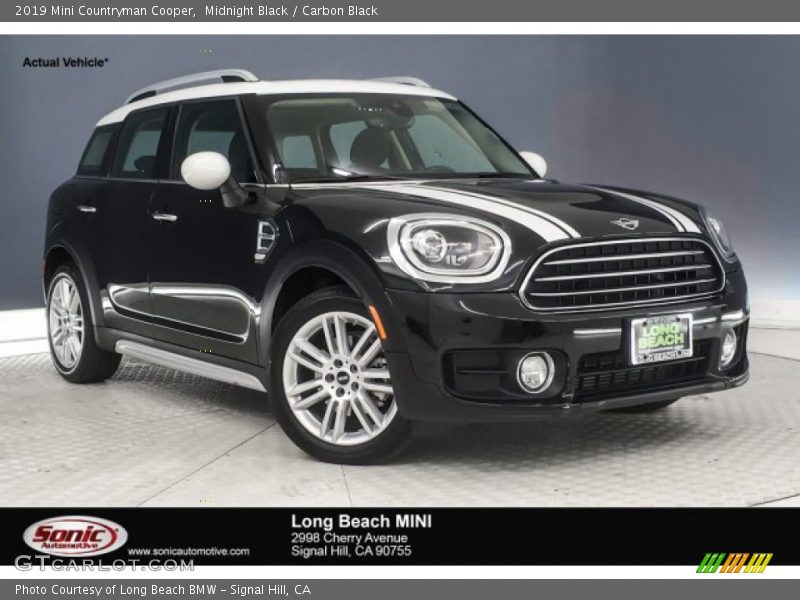 Midnight Black / Carbon Black 2019 Mini Countryman Cooper