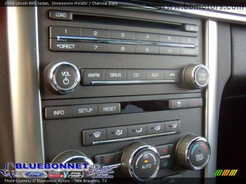 Smokestone Metallic / Charcoal Black 2009 Lincoln MKS Sedan