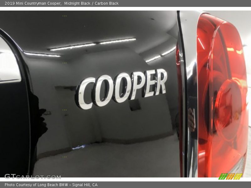 Midnight Black / Carbon Black 2019 Mini Countryman Cooper