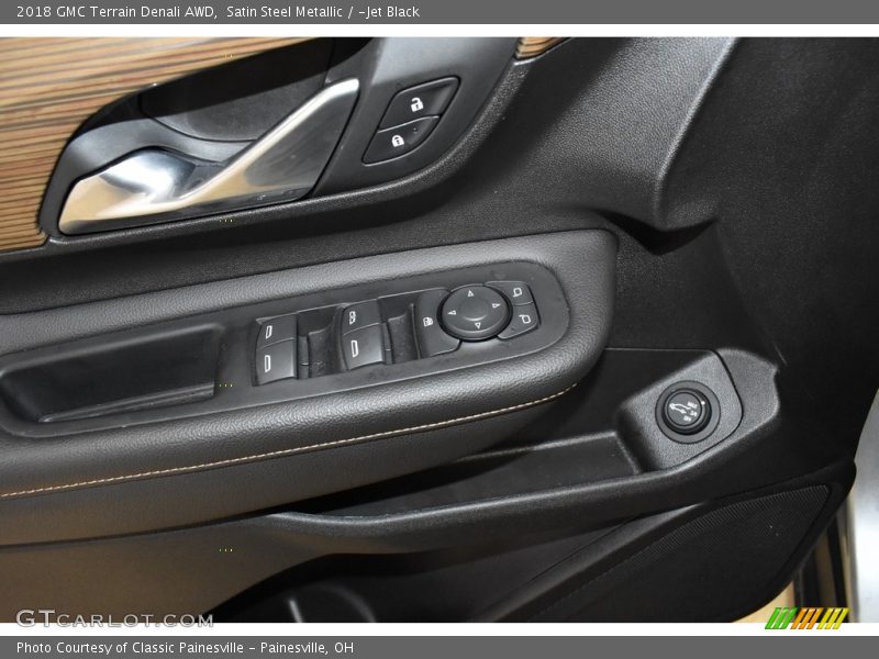 Satin Steel Metallic / ­Jet Black 2018 GMC Terrain Denali AWD