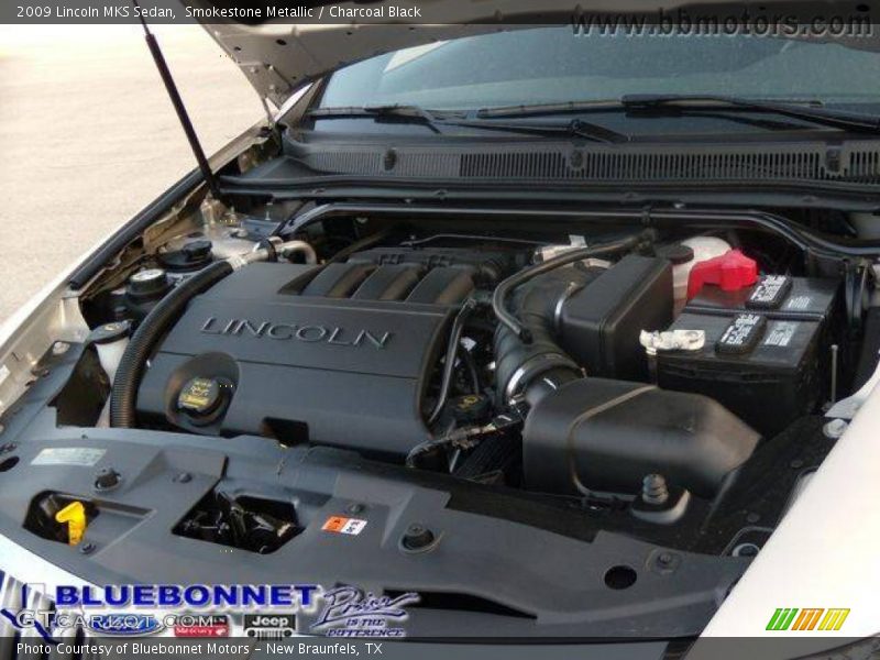 Smokestone Metallic / Charcoal Black 2009 Lincoln MKS Sedan