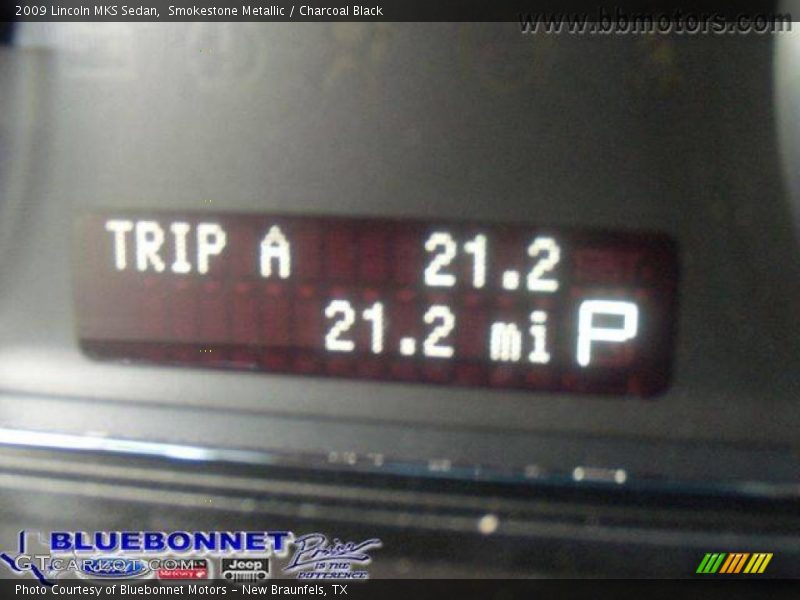 Smokestone Metallic / Charcoal Black 2009 Lincoln MKS Sedan