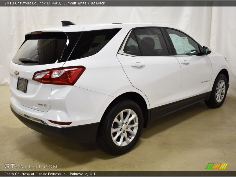 Summit White / Jet Black 2018 Chevrolet Equinox LT AWD