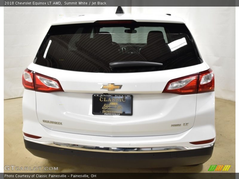 Summit White / Jet Black 2018 Chevrolet Equinox LT AWD