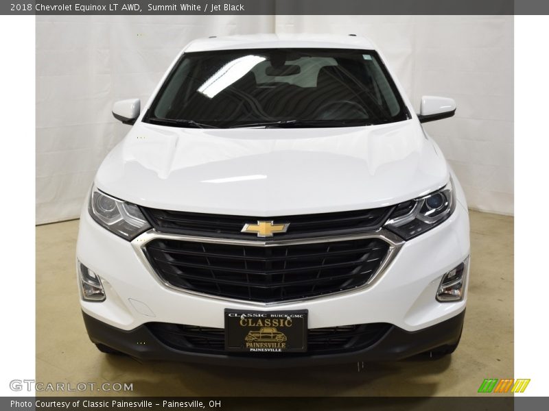 Summit White / Jet Black 2018 Chevrolet Equinox LT AWD