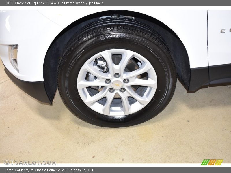 Summit White / Jet Black 2018 Chevrolet Equinox LT AWD