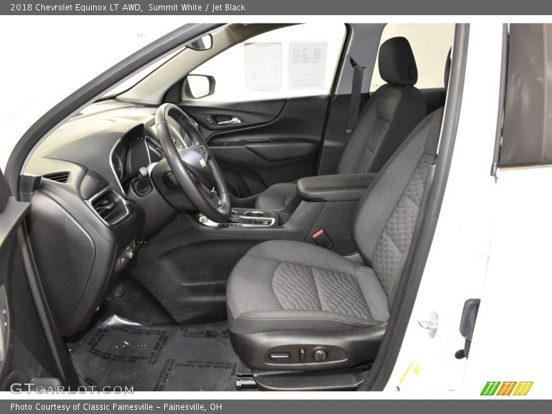 Summit White / Jet Black 2018 Chevrolet Equinox LT AWD