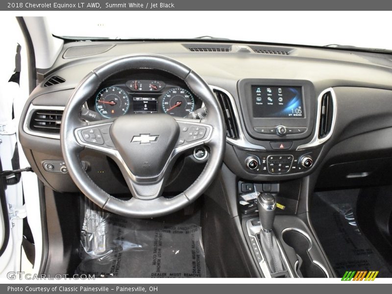 Summit White / Jet Black 2018 Chevrolet Equinox LT AWD