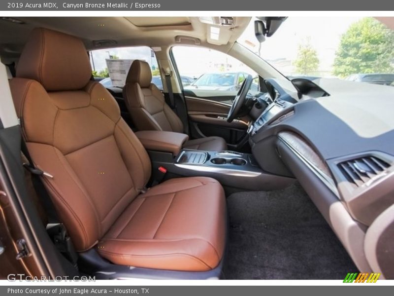 Canyon Bronze Metallic / Espresso 2019 Acura MDX