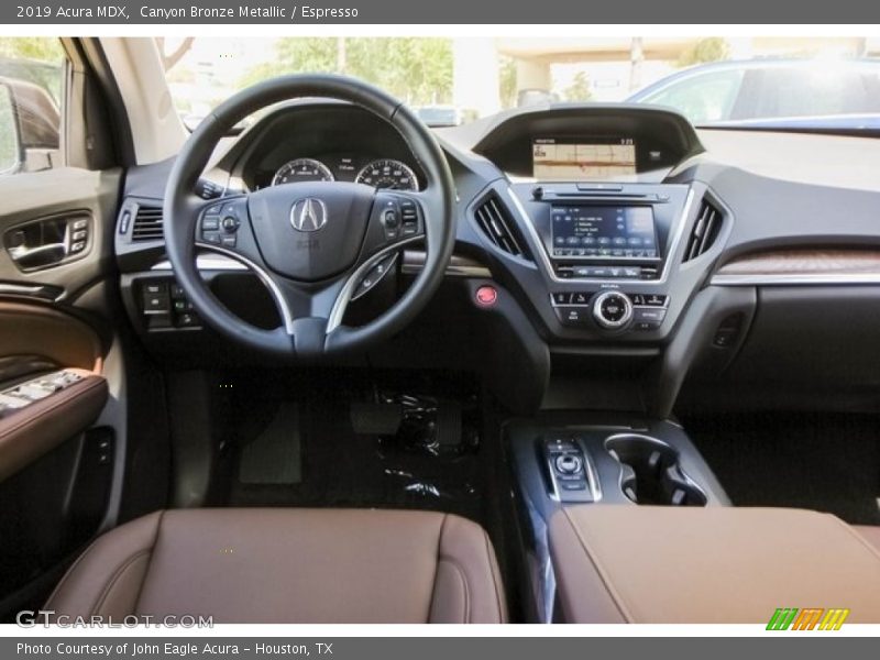 Canyon Bronze Metallic / Espresso 2019 Acura MDX