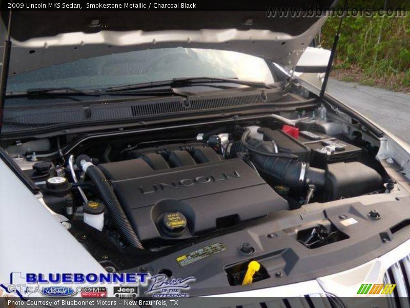 Smokestone Metallic / Charcoal Black 2009 Lincoln MKS Sedan
