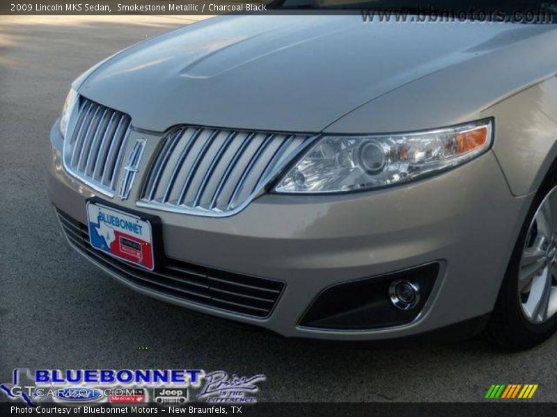 Smokestone Metallic / Charcoal Black 2009 Lincoln MKS Sedan