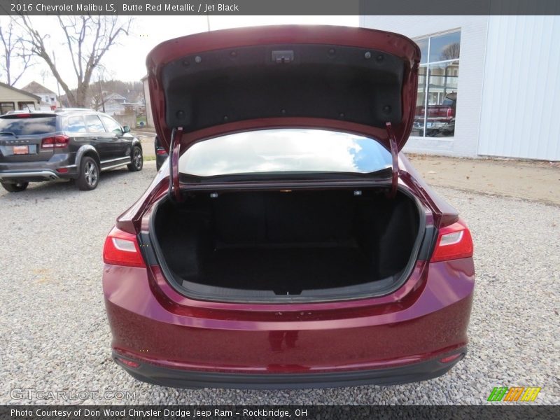 Butte Red Metallic / Jet Black 2016 Chevrolet Malibu LS