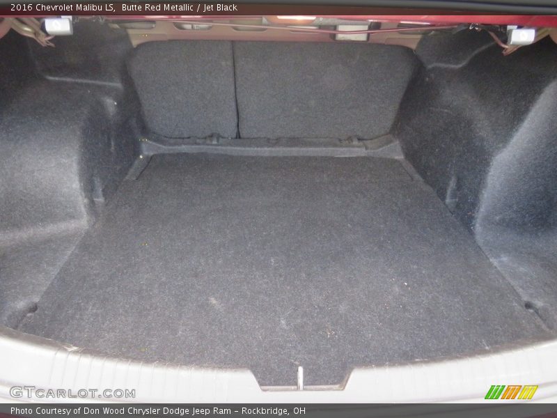 Butte Red Metallic / Jet Black 2016 Chevrolet Malibu LS