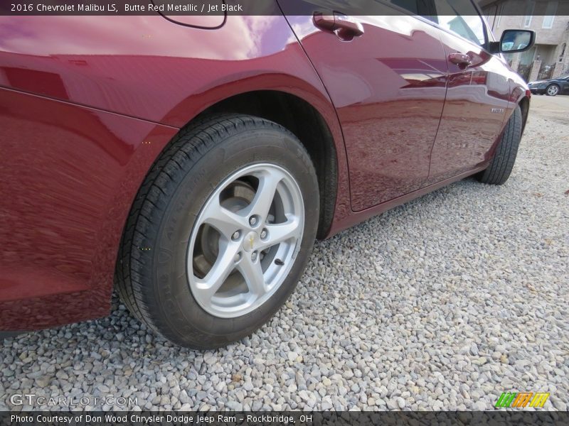 Butte Red Metallic / Jet Black 2016 Chevrolet Malibu LS