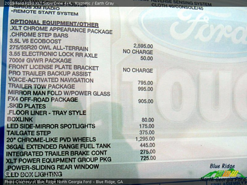 Magnetic / Earth Gray 2019 Ford F150 XLT SuperCrew 4x4