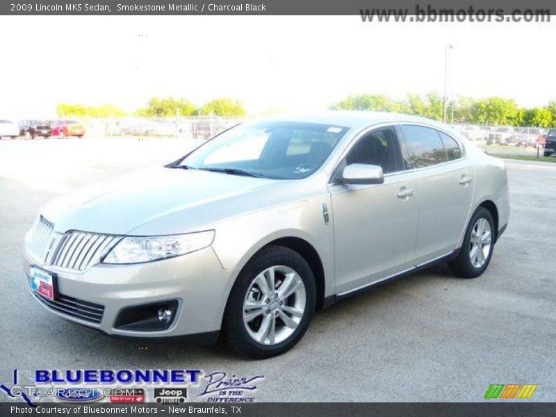 Smokestone Metallic / Charcoal Black 2009 Lincoln MKS Sedan