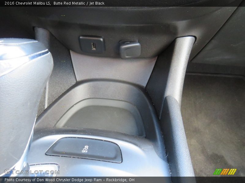 Butte Red Metallic / Jet Black 2016 Chevrolet Malibu LS