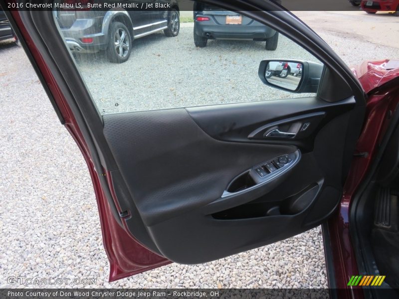 Butte Red Metallic / Jet Black 2016 Chevrolet Malibu LS
