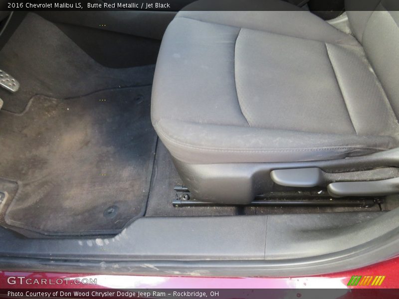 Butte Red Metallic / Jet Black 2016 Chevrolet Malibu LS