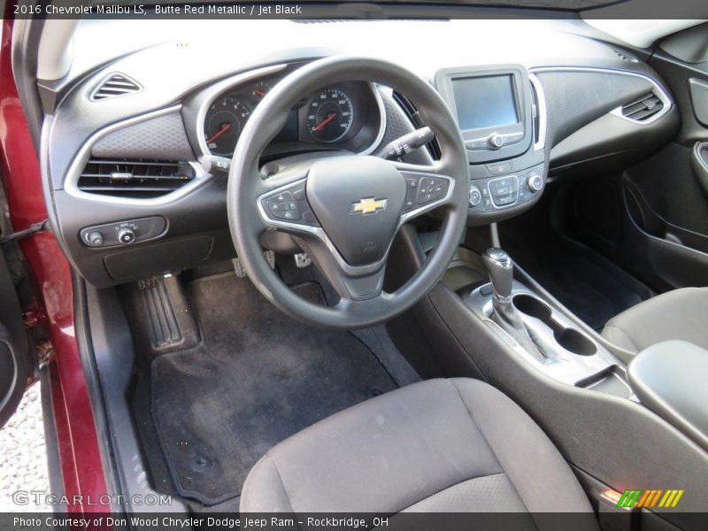Butte Red Metallic / Jet Black 2016 Chevrolet Malibu LS