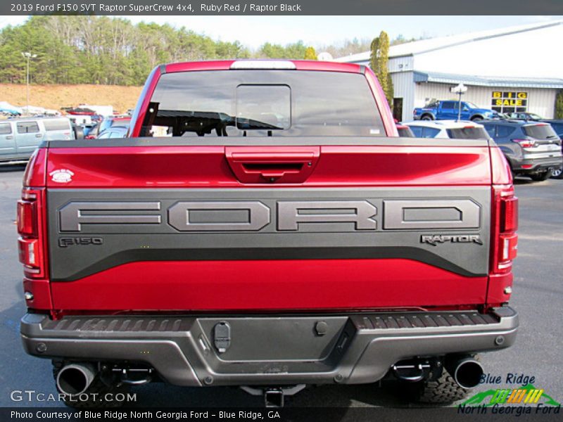 Ruby Red / Raptor Black 2019 Ford F150 SVT Raptor SuperCrew 4x4