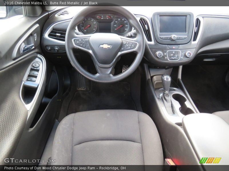 Butte Red Metallic / Jet Black 2016 Chevrolet Malibu LS