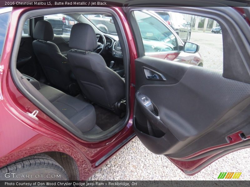Butte Red Metallic / Jet Black 2016 Chevrolet Malibu LS