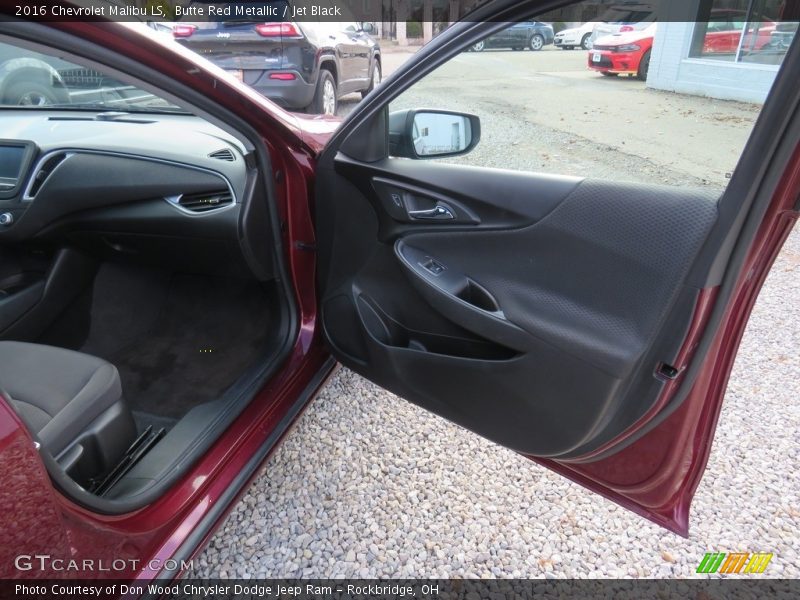 Butte Red Metallic / Jet Black 2016 Chevrolet Malibu LS