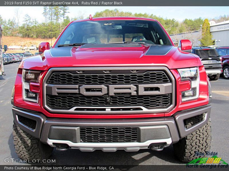 Ruby Red / Raptor Black 2019 Ford F150 SVT Raptor SuperCrew 4x4