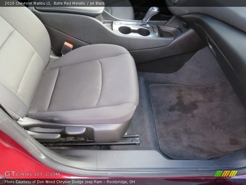 Butte Red Metallic / Jet Black 2016 Chevrolet Malibu LS