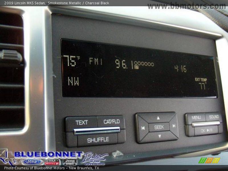 Smokestone Metallic / Charcoal Black 2009 Lincoln MKS Sedan