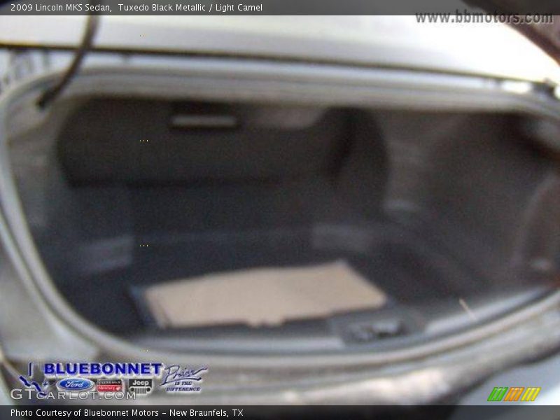Tuxedo Black Metallic / Light Camel 2009 Lincoln MKS Sedan