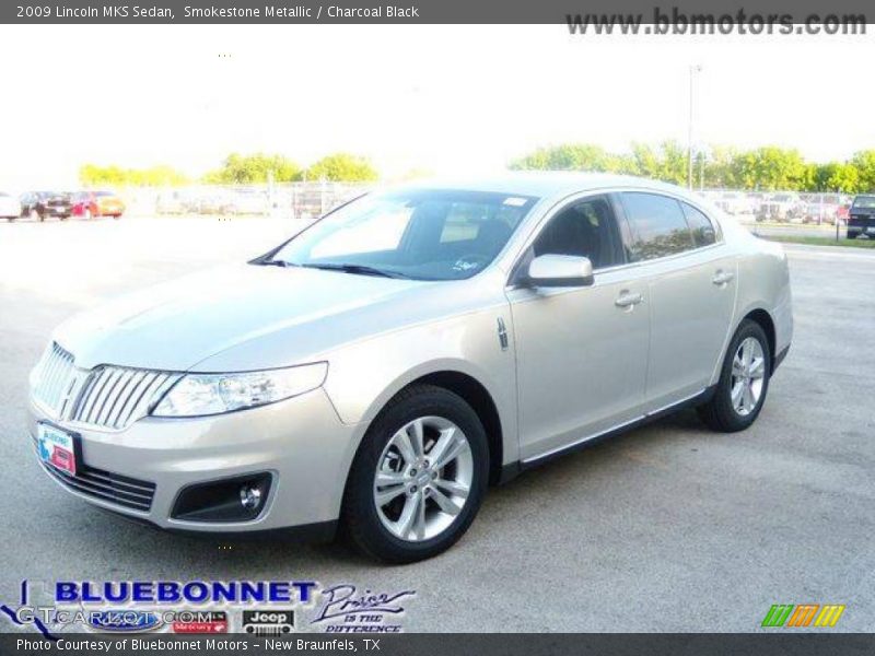 Smokestone Metallic / Charcoal Black 2009 Lincoln MKS Sedan