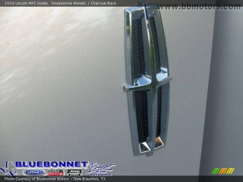 Smokestone Metallic / Charcoal Black 2009 Lincoln MKS Sedan