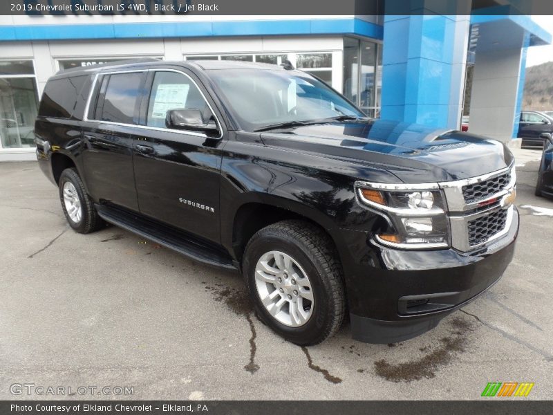 Black / Jet Black 2019 Chevrolet Suburban LS 4WD