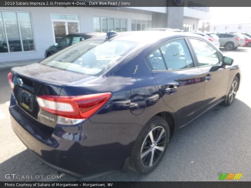 Dark Blue Pearl / Ivory 2019 Subaru Impreza 2.0i Premium 4-Door