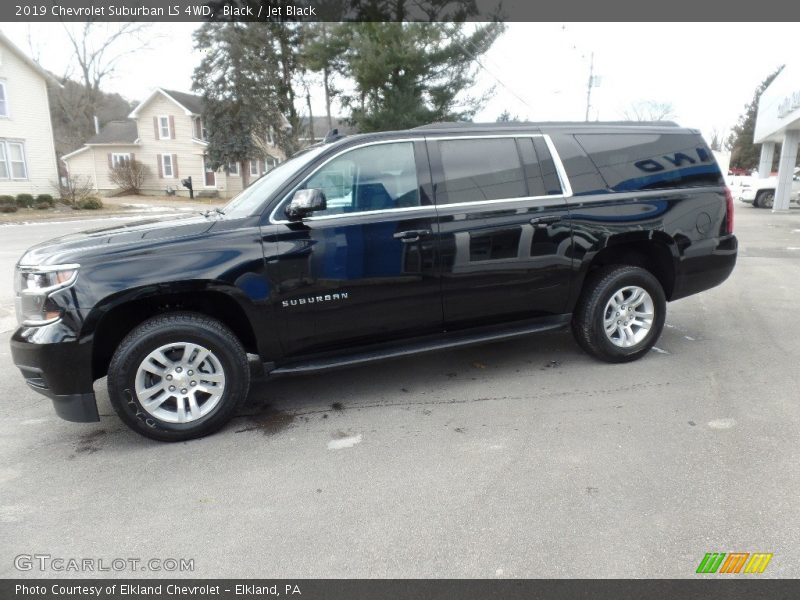 Black / Jet Black 2019 Chevrolet Suburban LS 4WD