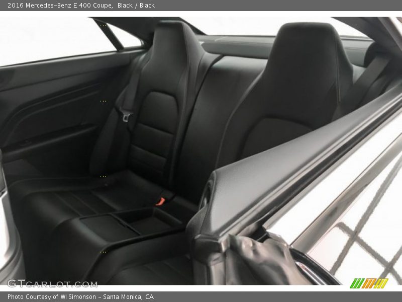 Black / Black 2016 Mercedes-Benz E 400 Coupe