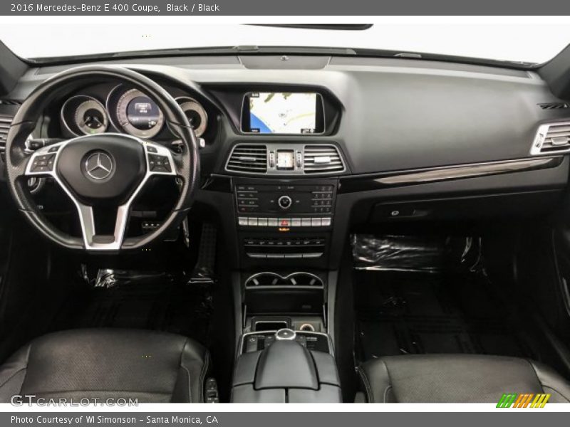 Black / Black 2016 Mercedes-Benz E 400 Coupe