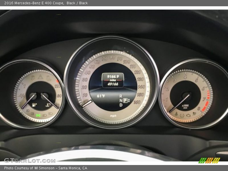 Black / Black 2016 Mercedes-Benz E 400 Coupe