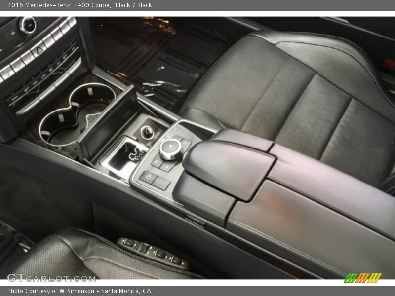 Black / Black 2016 Mercedes-Benz E 400 Coupe