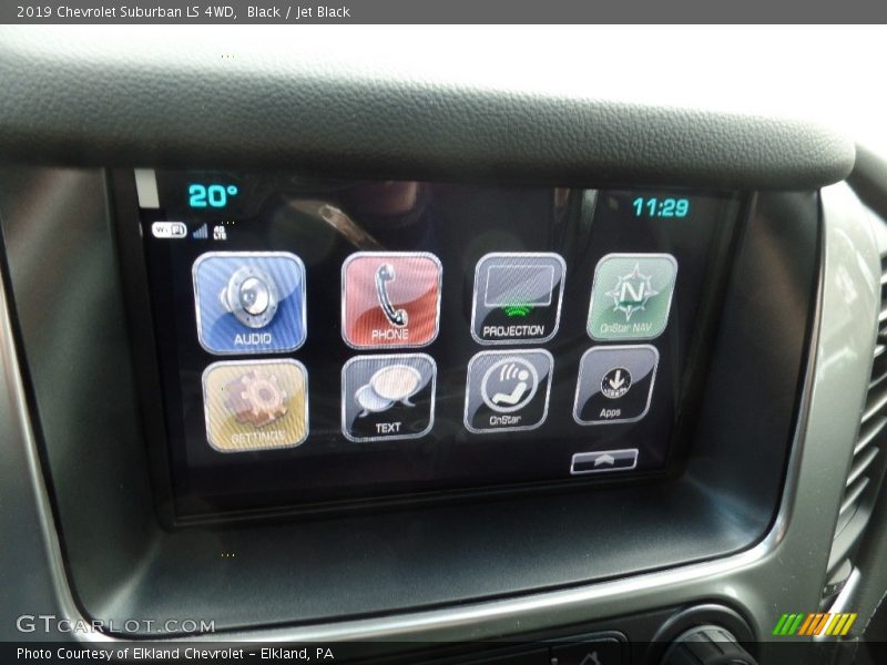 Black / Jet Black 2019 Chevrolet Suburban LS 4WD