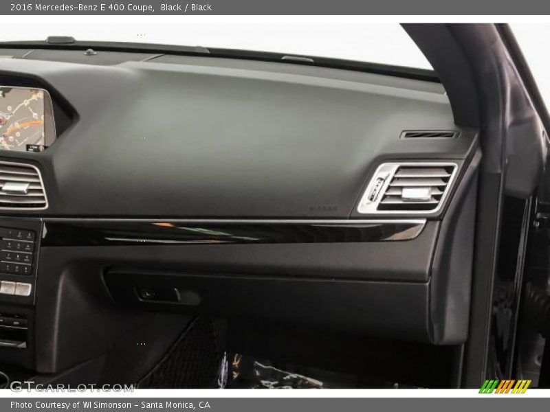 Black / Black 2016 Mercedes-Benz E 400 Coupe